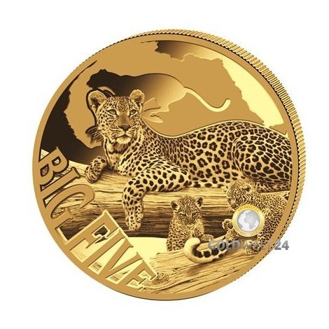 5 Unzen Gold Leopard 2017
